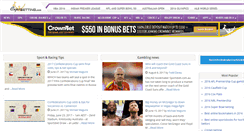 Desktop Screenshot of cupsbetting.com
